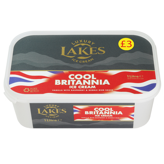 Lakes Cool Brittania Ice Cream 1L