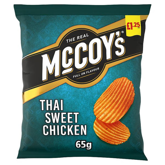 McCoy's Thai Sweet Chicken Sharing Crisps 65g