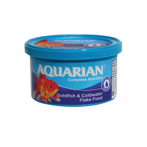 Aquarian Goldfish Flakes Fish Food 25g