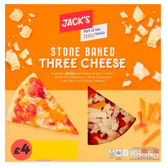 Jack's Stone Baked Three Cheese 325g