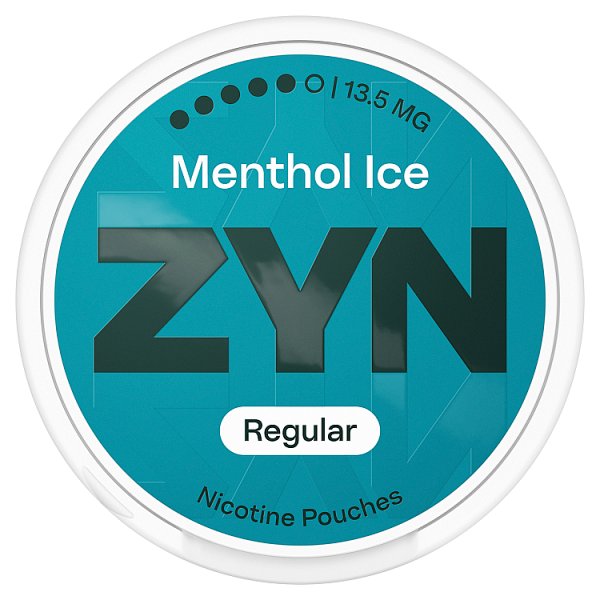 ZYN Regular Menthol Ice Nicotine Pouches 13.5mg