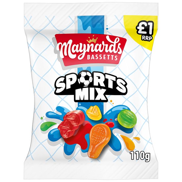 Maynards Bassetts Sports Mix Sweets Bag 130g