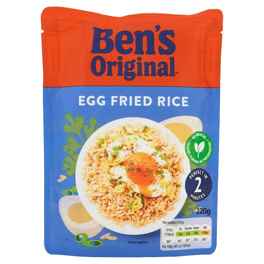 Bens Original Egg Fried Microwave Rice 220g