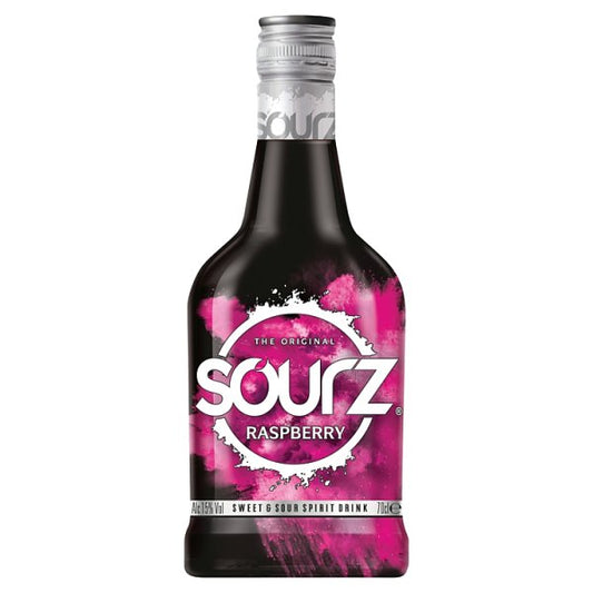 Sourz Raspberry Sweet & Sour Spirit Drink 70cl