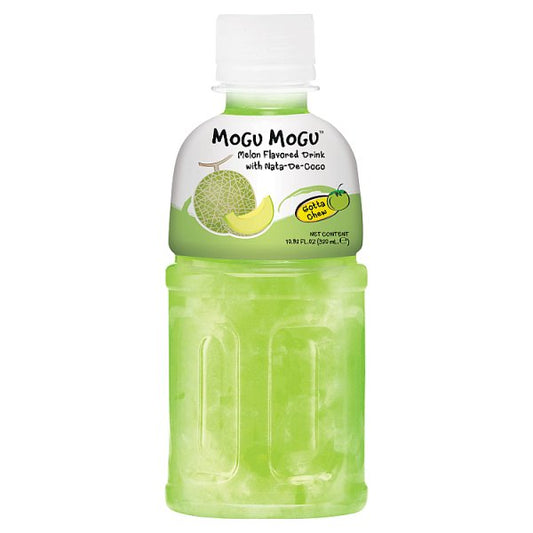 Mogu Mogu Melon Flavored Drink with Nata de Coco 320ml