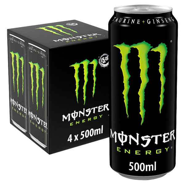 Monster Energy Drink 4x500ml