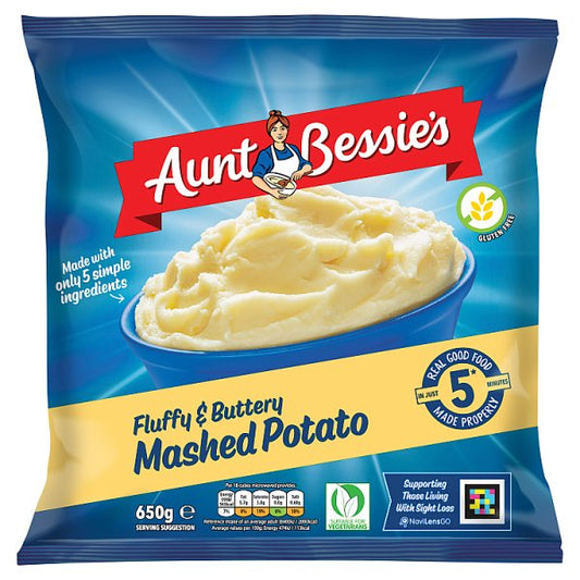 Aunt Bessie's Mashed Potato 650g