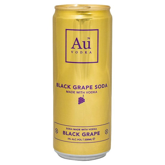 Au Vodka Black Grape 330ml