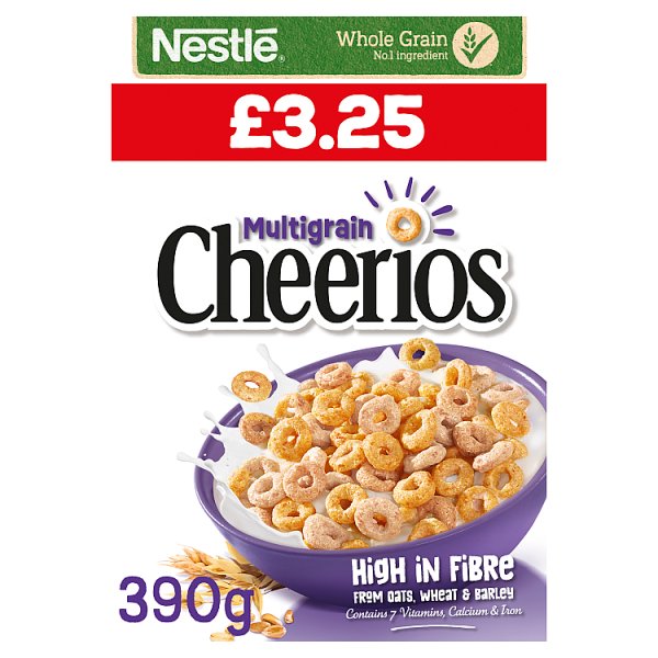Nestle Cheerios Multigrain Cereal 390g