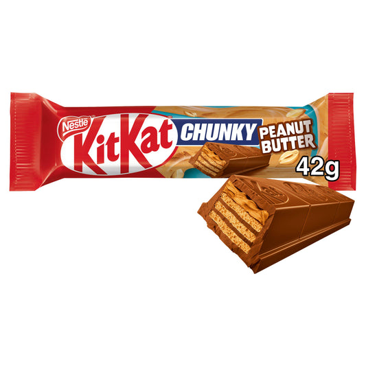 KitKat Chunky Peanut Butter Chocolate Bar 42g