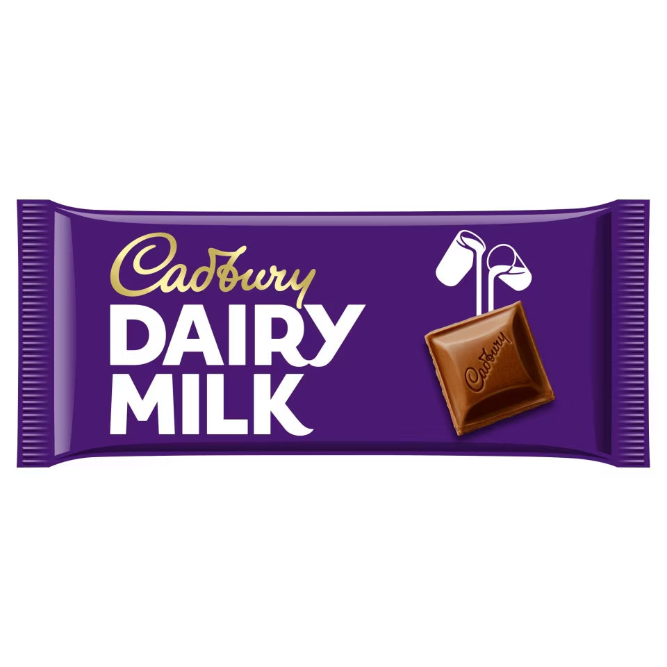 Cadbury Dairy Milk Chocolate Bar 95g