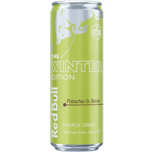 Red Bull Winter Edition Pistachio & Berries Energy Drink 473ml