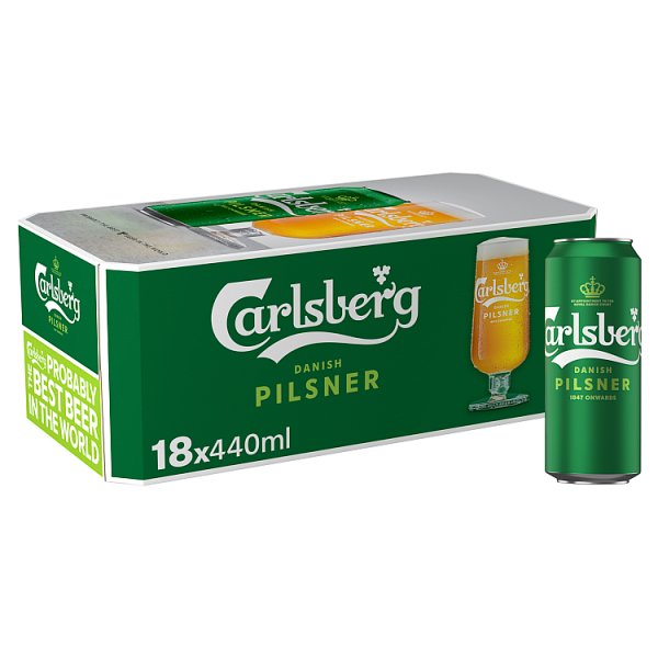 Carlsberg Danish Pilsner Lager 18x440ml