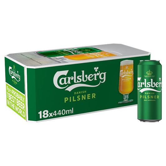 Carlsberg Danish Pilsner Lager 18x440ml