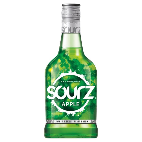 Sourz Apple Sweet & Sour Spirit Drink 70cl