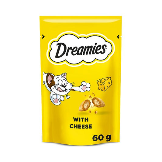 Dreamies Cat Treat Biscuits With Cheese Flavour 60g