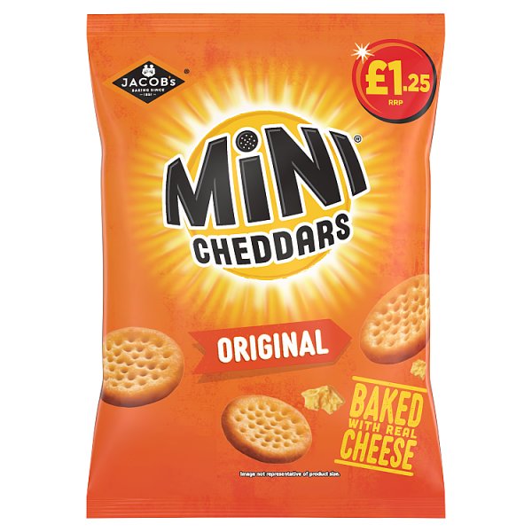 Jacob's Mini Cheddars Original 90g