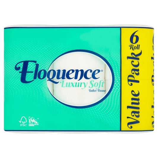 Eloquence 6 Luxury Soft Toilet Tissue Roll