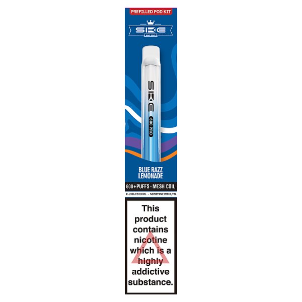 SKE 600 Pro Blue Razz Lemonade Prefilled Pod Kit