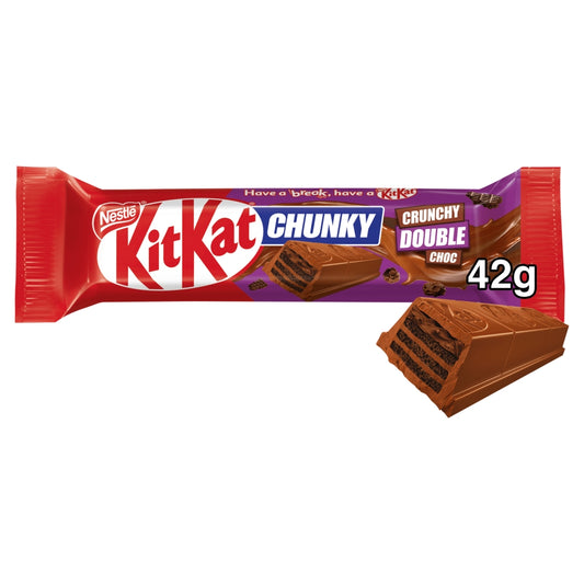 KitKat Chunky Crunchy Double Chocolate Bar 42g