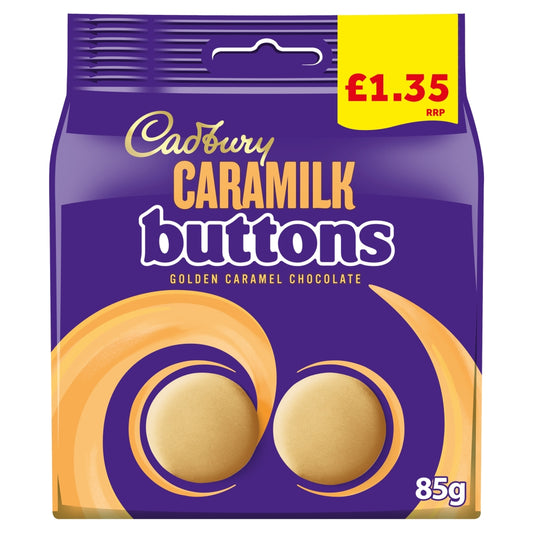 Cadbury Caramilk Golden Caramel Buttons Chocolate Bag 85g