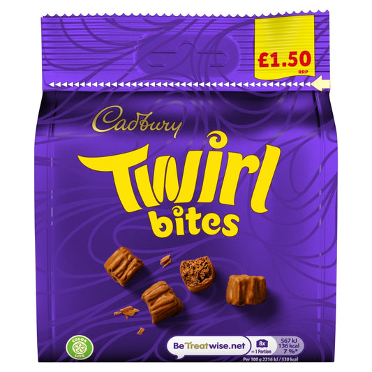 Cadbury Twirl Bites Chocolate Bag 85g