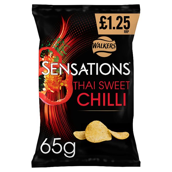 Walkers Crisps Sensations Thai Sweet Chilli 65g