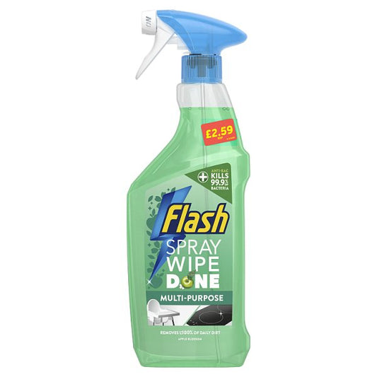 Flash Spray Wipe Done Apple Blossom Cleaning Spray 500ml