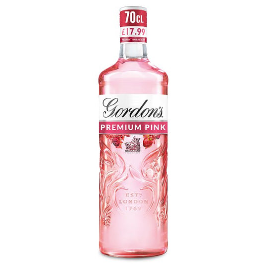 Gordon's Premium Pink Gin Based Flavoured Spirit Drink 70cl