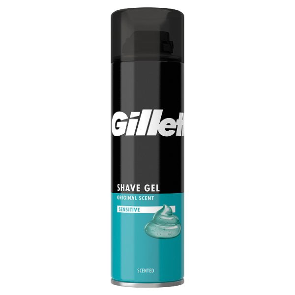 Gillette Classic Sensitive Shave Gel 200ml