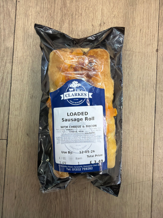 Clarkes Butchers Loaded Sausage Roll