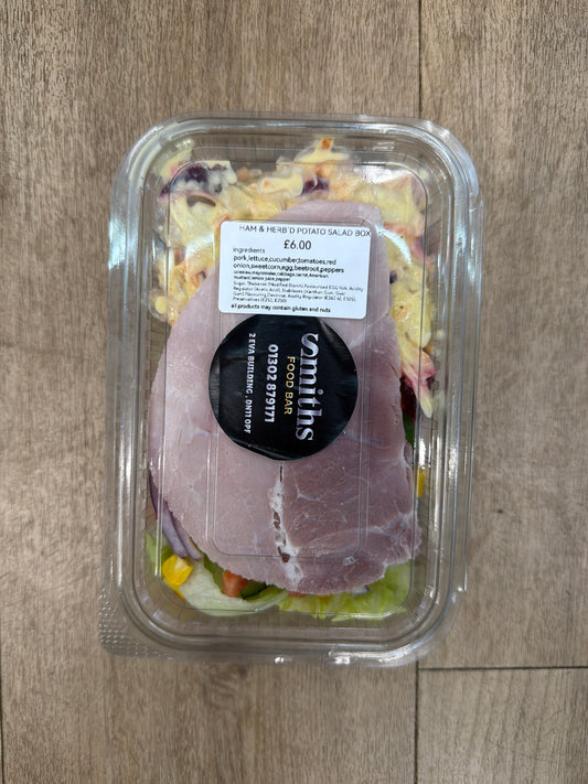Smiths Food Bar Ham & Herb’d Potato Salad Box
