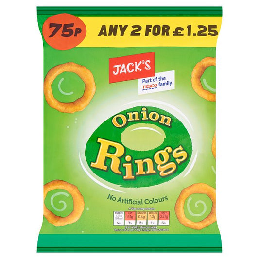 Jack's Onion Rings 60g