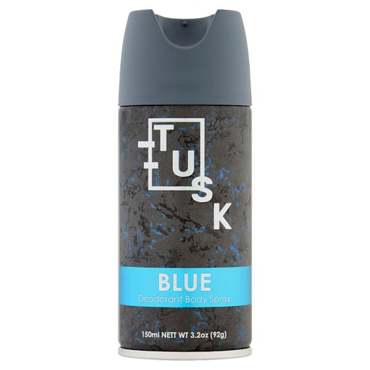 Tusk Blue Deodorant Body Spray 150ml