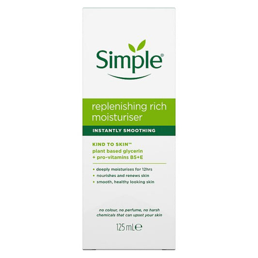 Simple Lotion Replenishing Rich Moisturiser 125ml