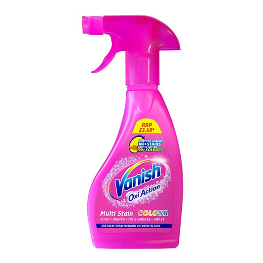 Vanish Pre-Treat Stain Remover Trigger Colour 250ml