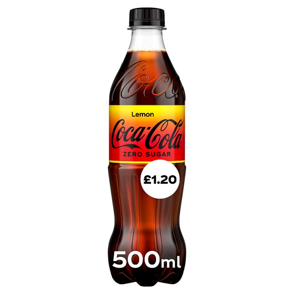 Coca Cola Zero Sugar Lemon 500ml