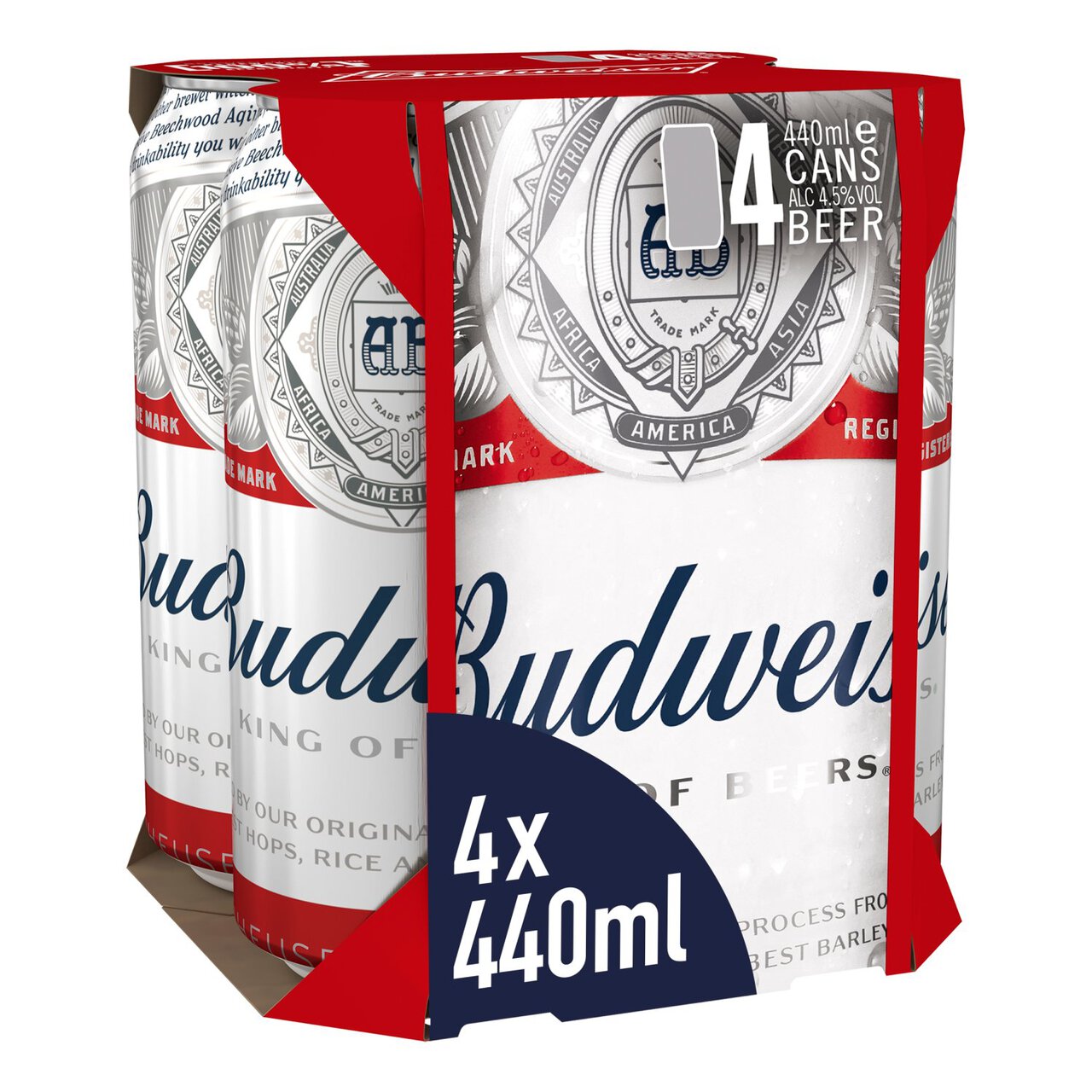 Budweiser Beer 4x440ml