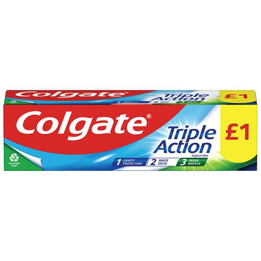 Colgate Triple Action Toothpaste 75ml