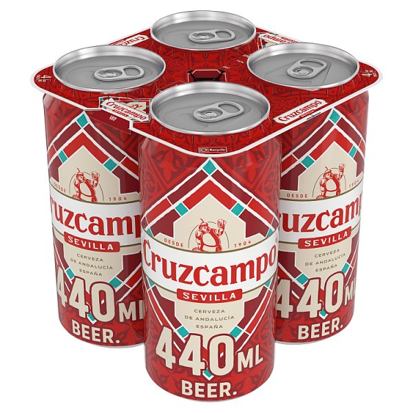 Cruzcampo Sevilla Lager 4x440ml