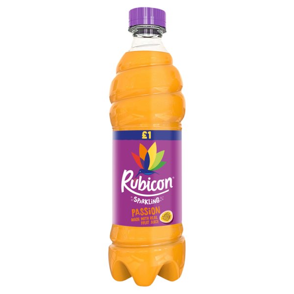 Rubicon Sparkling Passion Fruit Juice Drink 500ml