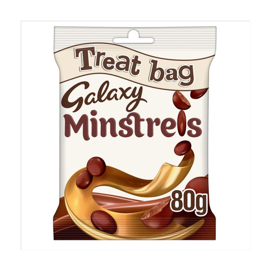 Galaxy Minstrels Milk Chocolate Treat Bag 80g