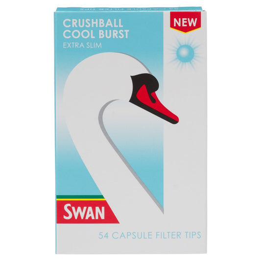 Swan 54 Crushball Cool Burst Extra Slim Capsule Filter Tips