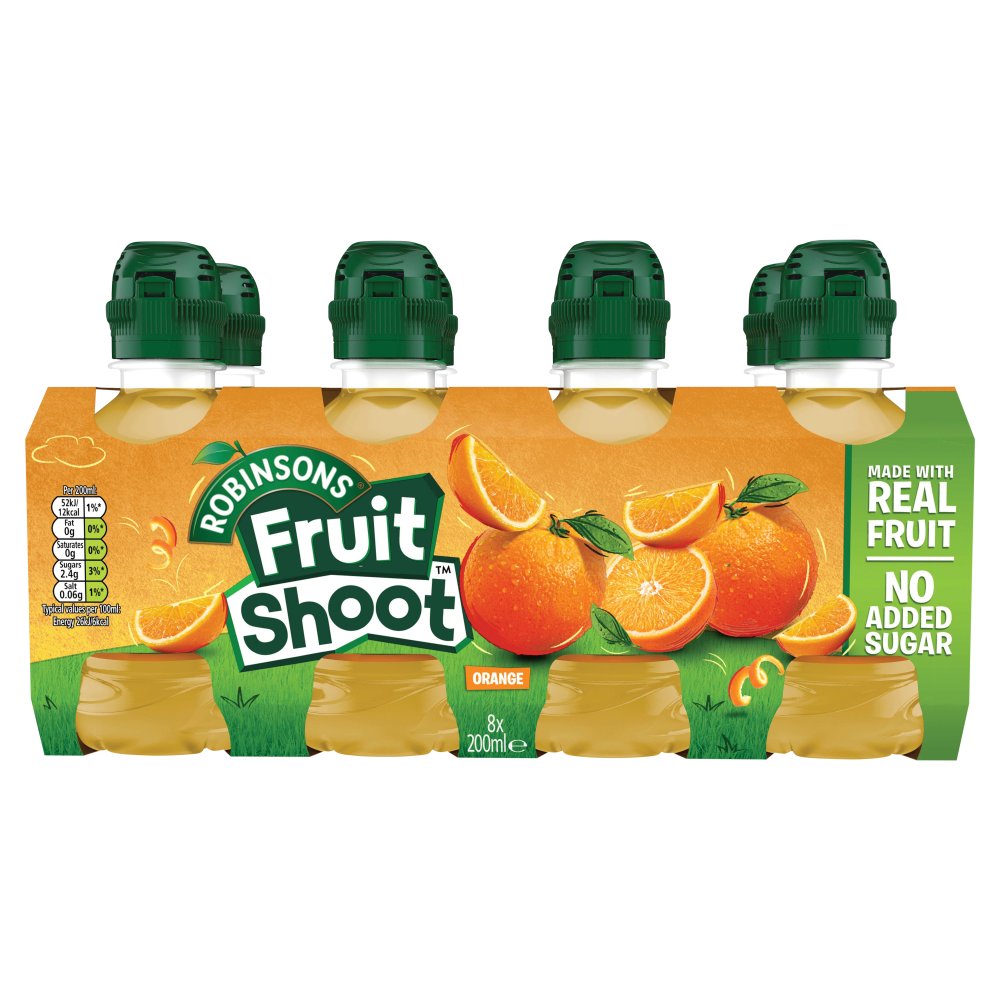 Fruit Shoot Orange  8x200ml