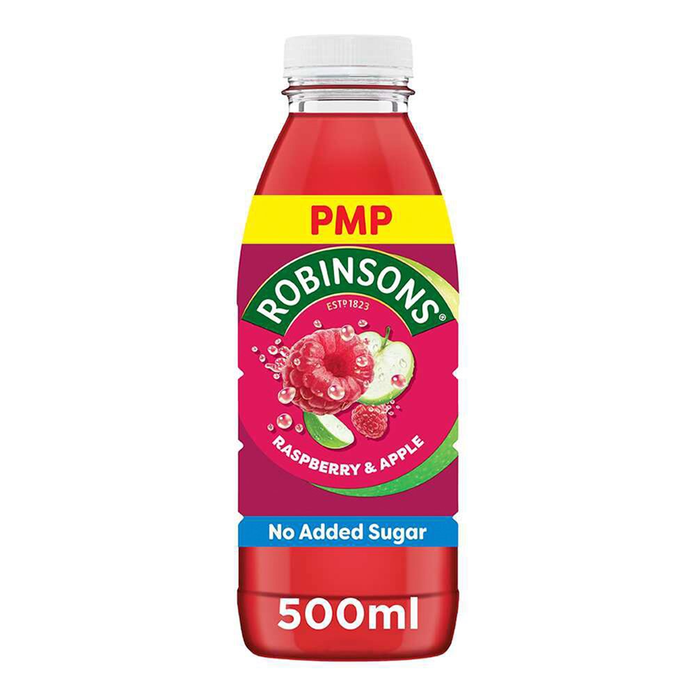 Robinsons Raspberry & Apple Juice Drink 500ml