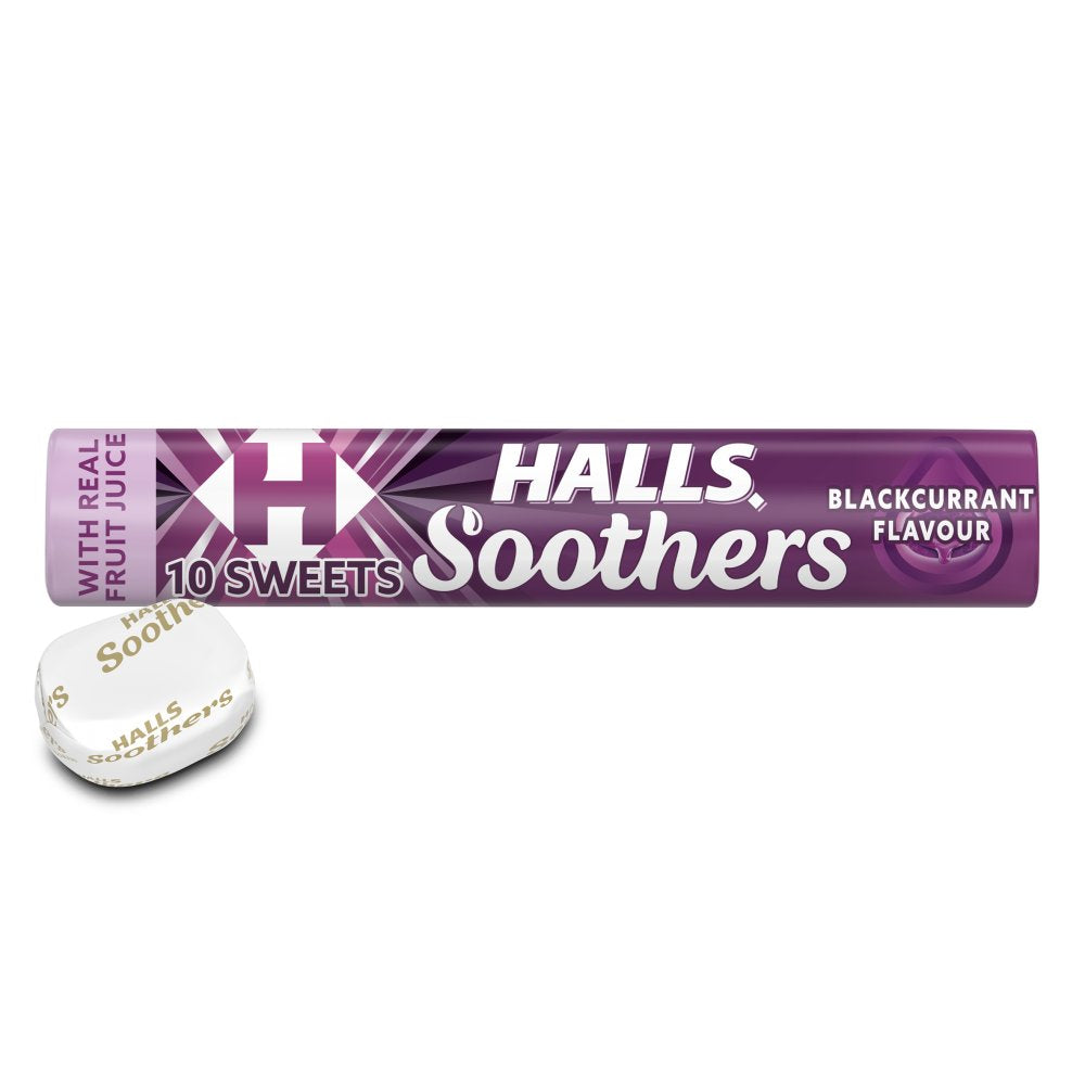 Halls Soothers Blackcurrant Flavour 45g