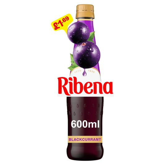 Ribena Blackcurrant Squash 600ml