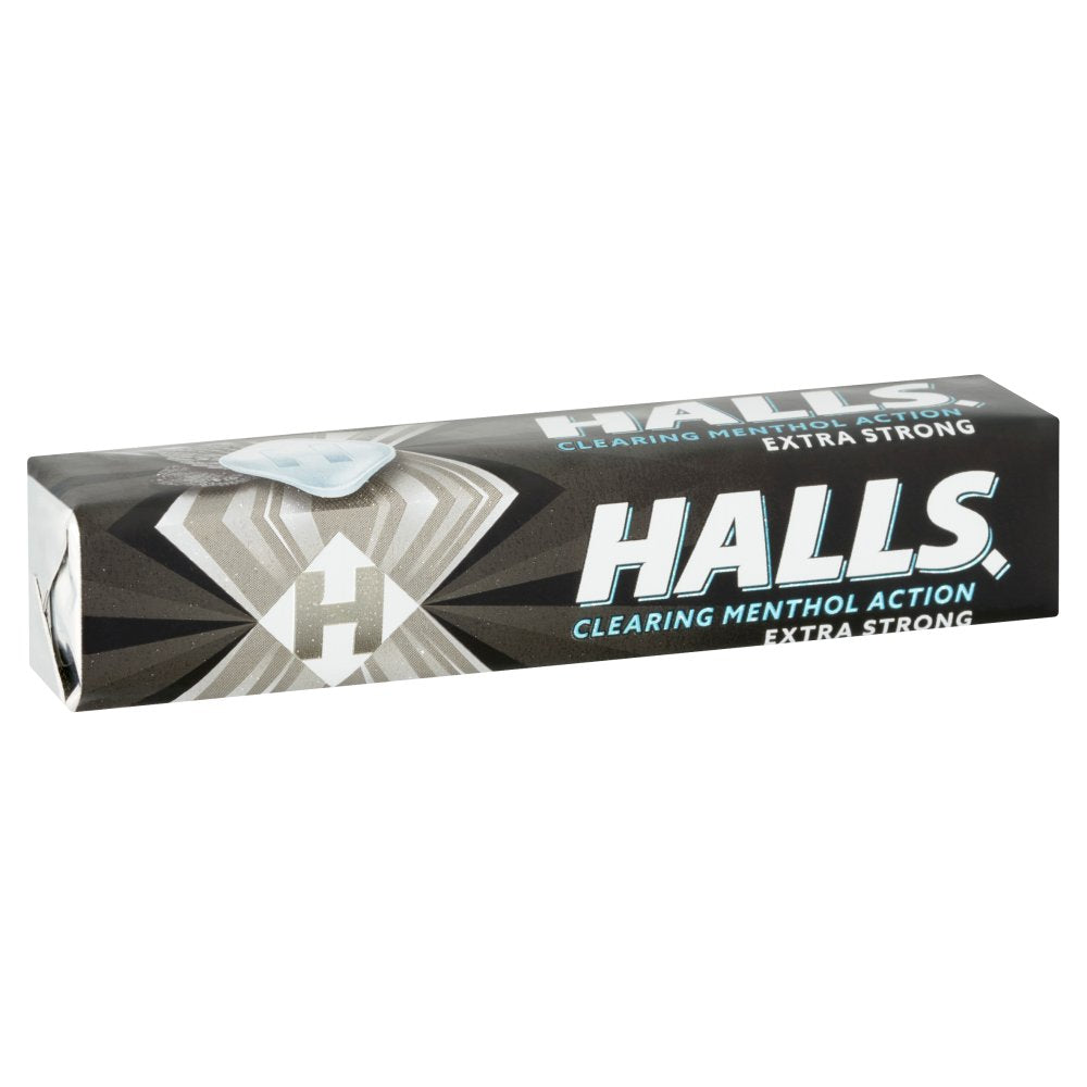 Halls Extra Strong Menthol Action Sweets 33.5g