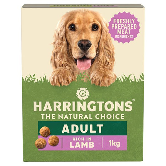 Harringtons Rich in Lamb & Rice Dry Adult Dog Food 1kg