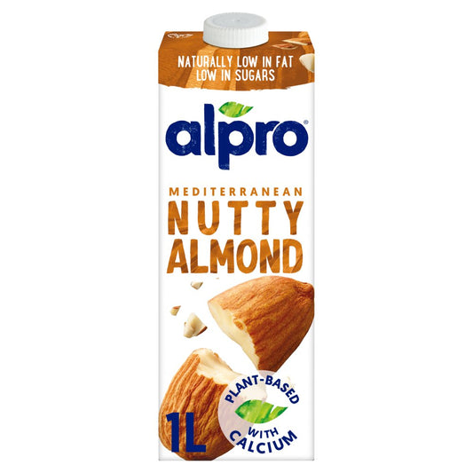 Alpro Mediterranean Nutty Almond Milk 1L